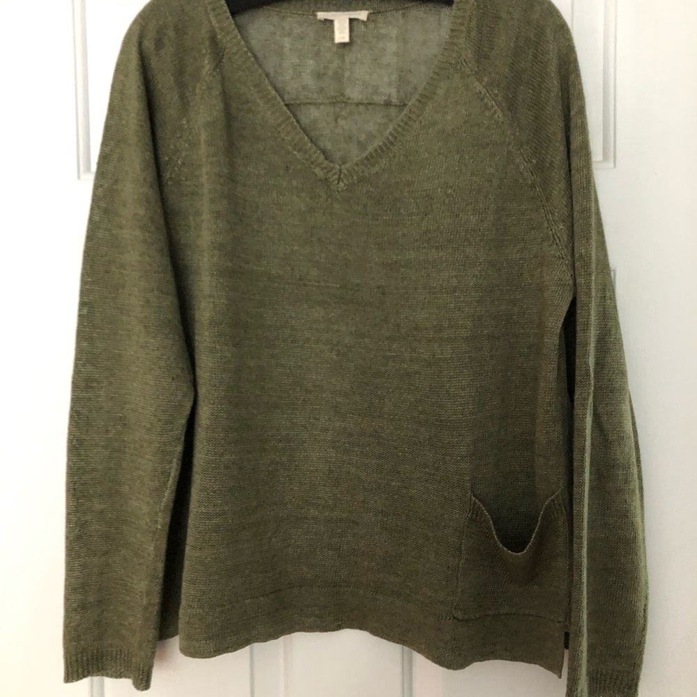 Eileen Fisher V Neck Sweatet